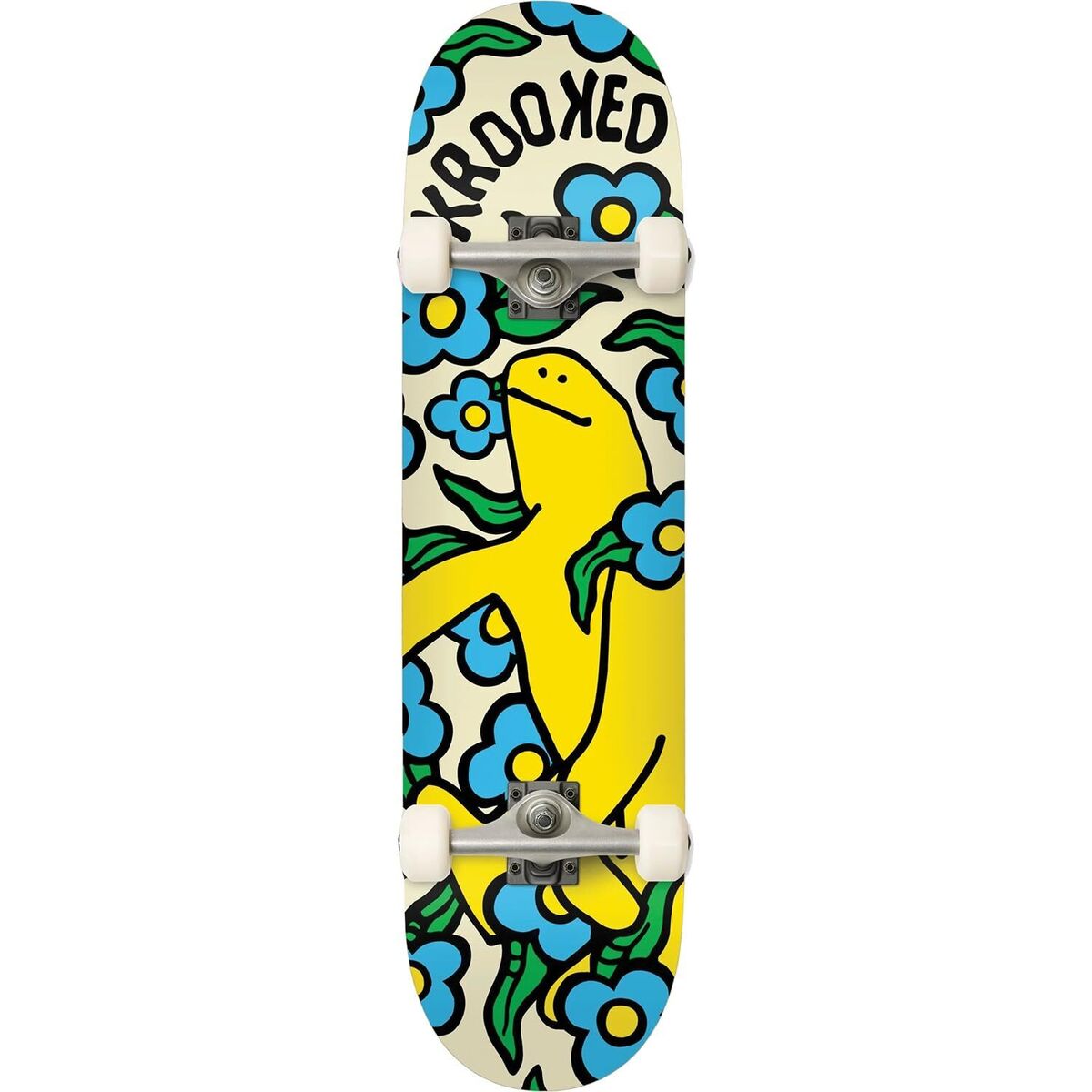 Krooked Skateboards Shmoo Vibe Complete Skateboard - 8 Krooked Skateboards Shmoo Vibe Complete Skateboard - 8