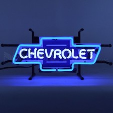 Chevrolet Bowtie Wall Mount Colorful Junior Neon Sign Neonetics 17 X 7 5smlcv