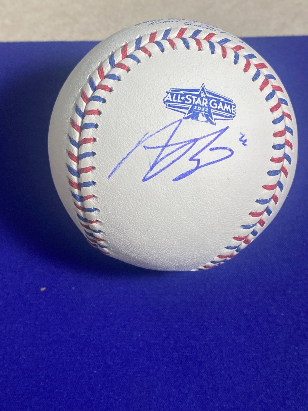 austin riley Autographed Signed Atlanta Braves 2022 All Star OML Baseball Ball JSA 