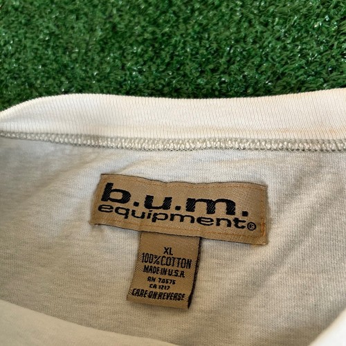 B.U.M. Equipment Graphic T-Shirt Baggy Y2K Tee Vintage Gray Mens Extra Large XL - Picture 2 of 7