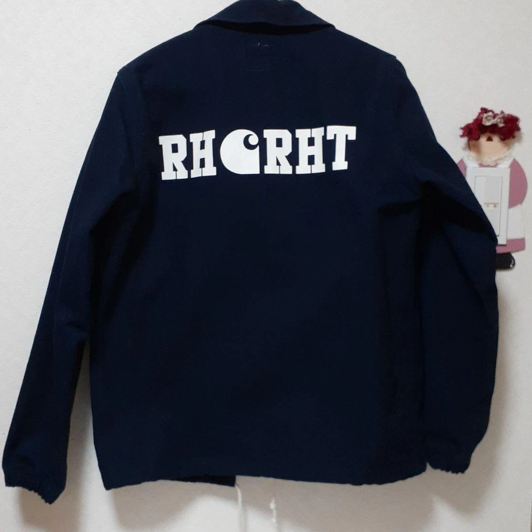 Carhartt Wip x Ron Herman Rare Coach Jacket Dark Navy Size S Pre-owned