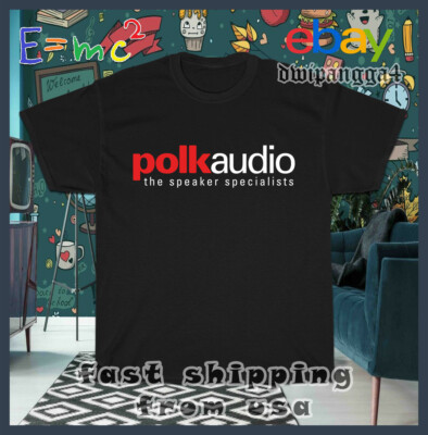 New Polk Audio Logo Men's T-Shirt American Davis34 Tee-Shirt