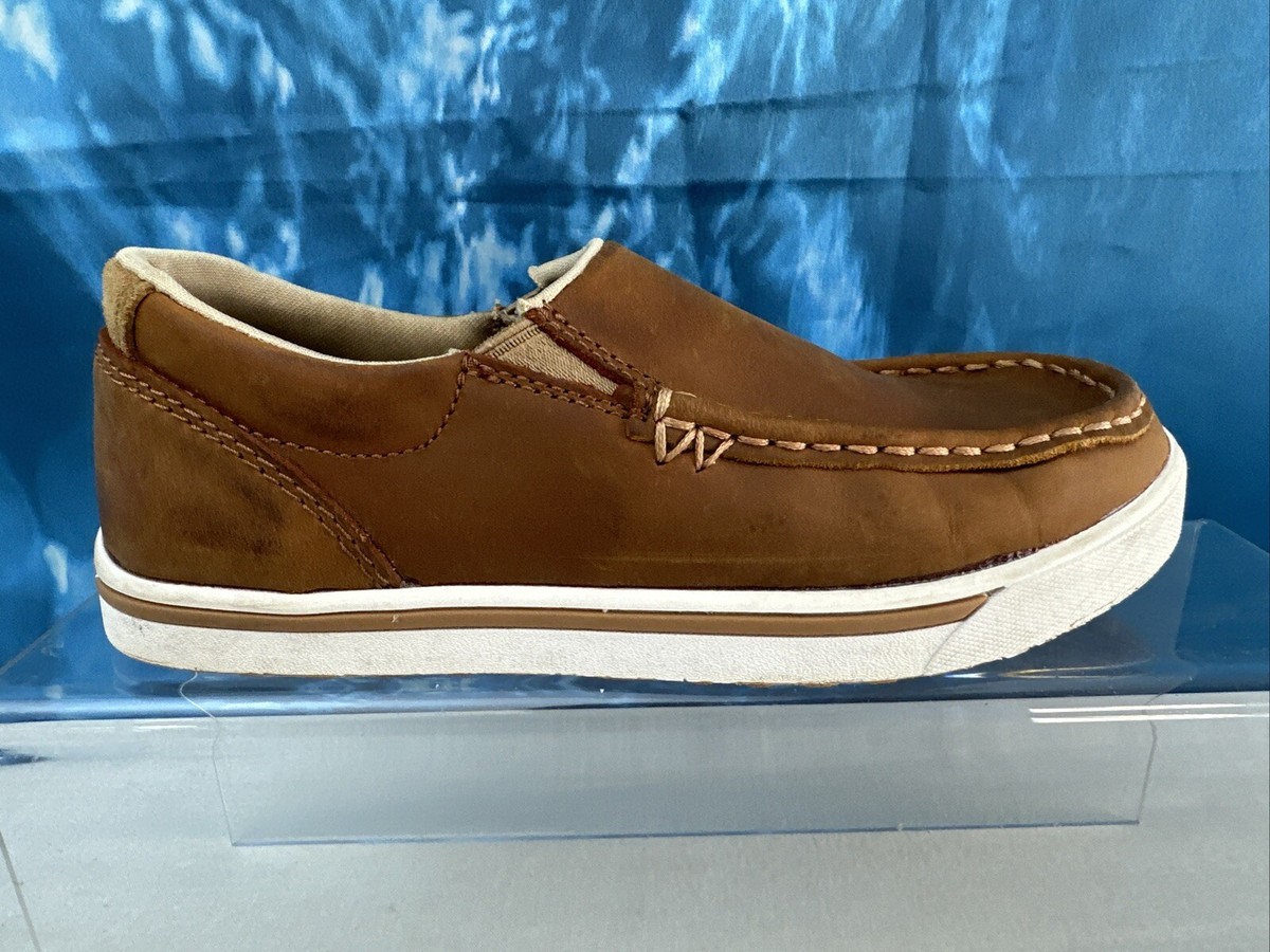 Casual Shoe Kids Shoes Wrangler Children's Kids Boys Sz Brown Slip