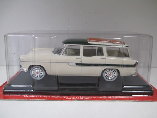 SIMCA VEDETTE MARLY BREAK 1959 par HACHETTE VINTAGE 1/24 NEUVE BLISTER - Imagen 6 de 9