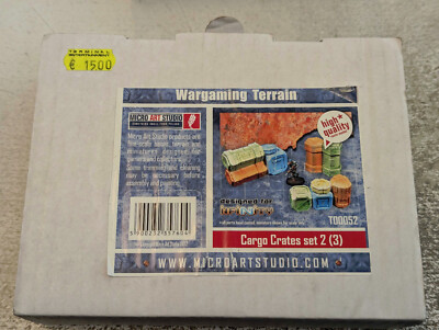 Micro Art Studio Terrain: Inifnity Cargo Crates Set