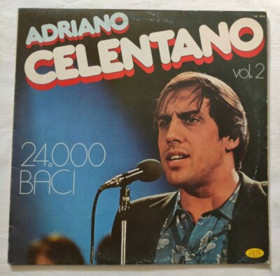 Adriano Celentano Lp 24000 Baci V. 2 33 Rpm Vinyl Italy 1981 Joker Sm3890 Nm/Nm