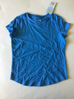 Nightfall Blue Cat /& Jack Toddler Girls /"Future Legend/" Short Sleeve T-Shirt