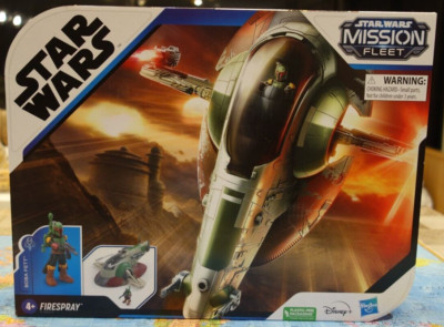 Star Wars Mission Fleet Starship Skirmish, Boba Fett and Starship Toy