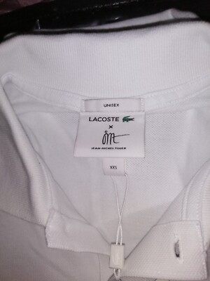 Lacoste Jean Michel Tixier Limited Edition Polo Shirt Unisex XXS