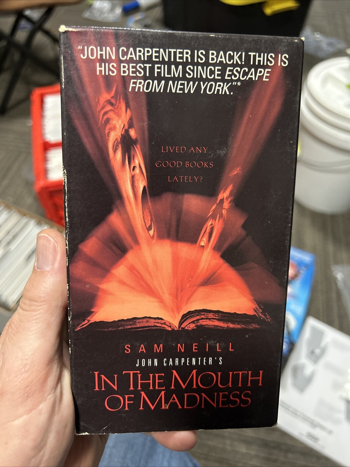 In the Mouth of Madness (VHS) - Sam Neill - John Carpenter - Horror