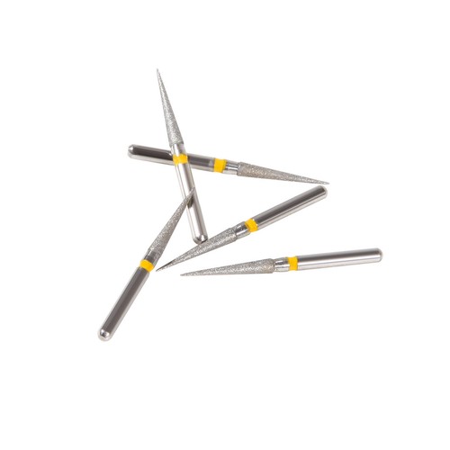 5 pcs Zahnarzt Diamant Bohrer Schleif Fräs Präparation Dental High speed Turbine - Bild 263 von 757