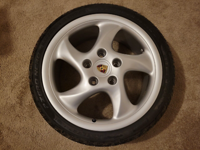 OEM Porsche 911 993 996 Turbo Twist Front Wheel 7.5Jx18, 993.362