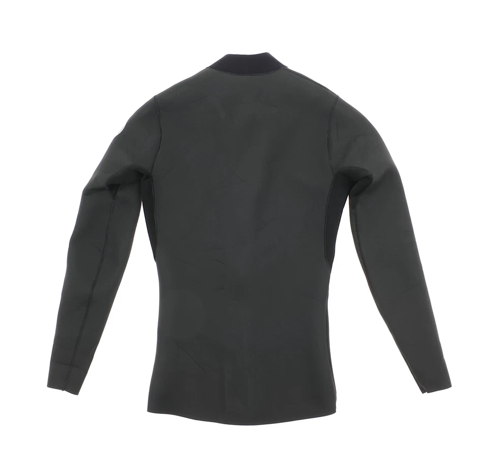 Rip Curl L96419 Mens Black Dawn Patrol 1.5mm Long Sleeve Front Zip Jacket Size S - Image 3 of 3