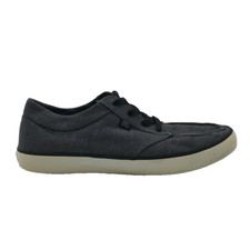 DC Mens Anvil TX Skateboard Shoes Gray White Low Top Lace Up Sneakers 10 M