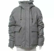 Acne Studio Coat Grey Pink Wool