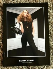 Rare 2007 Original HB ( Not Vogue ) Magazine Art Advert Ad Picture Sonia Rykel