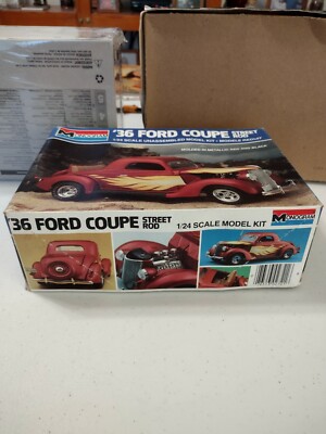 Monogram 1/24 Ford Coupe 1936 - Kit Maquette Vintage 1985, Collection MISB
