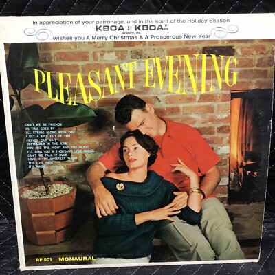 KBOA & KBOA Fm LP Christmas Gift Kennett Missouri  Pleasant Evening  RP501 VG+