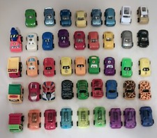 Pull Back  Go Mini Cars Toy Lot of 44