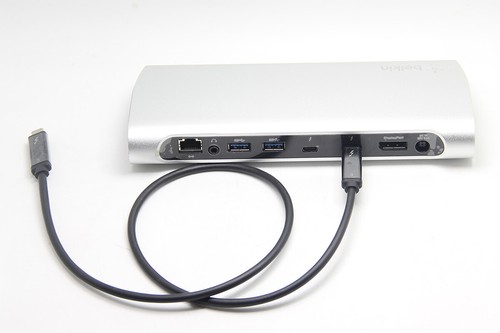 Belkin Thunderbolt 3 Express Dock HD w/Thunderbolt 3 kabel F4U095 - 第 1/10 張圖片