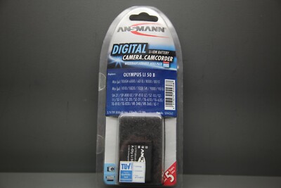 ANSMANN Akku für Kamera Camcorder Olympus A-Oly Li 50 3.7V 770mAh