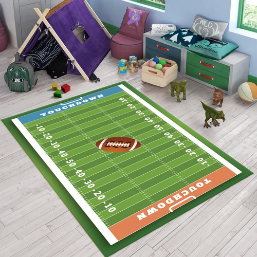 Football Rug, Football Field Rug, Custom Rug -- We can use your team ...