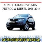 <!--F#f_0-->SUZUKI GRAND VITARA PETROL & DIESEL 2005-2014 WORKSHOP SERVICE REPAIR MANUAL~DVD<!--F/-->