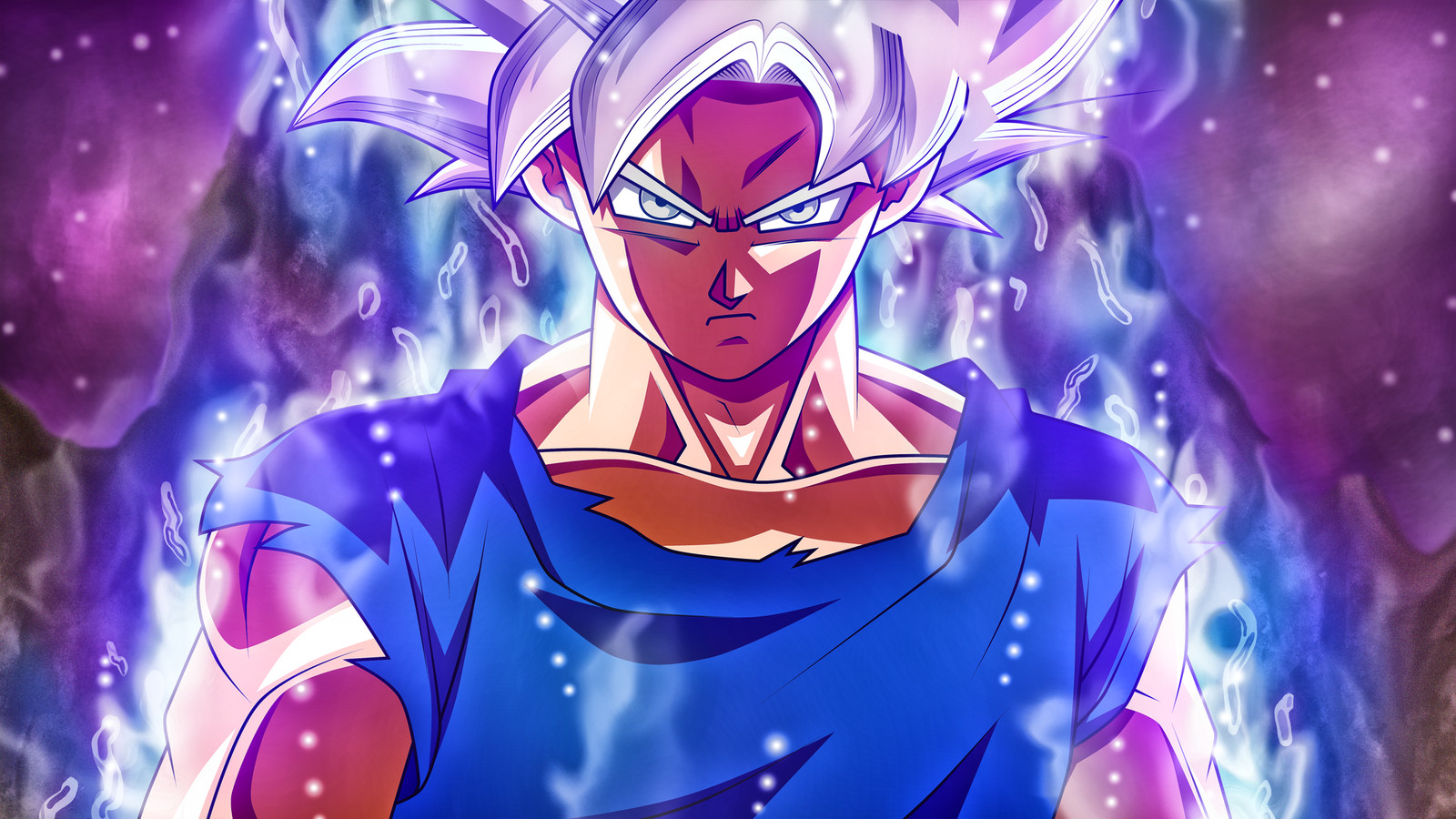 Anime dragon ball super son goku ultrainstinct ultra Playmat Gaming Mat Desk