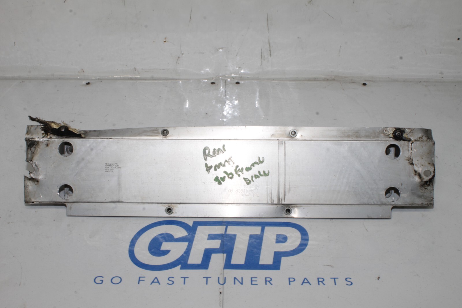 12-14 MCLAREN MP4-12C 12C 570 OEM REAR TRANSMISSION SUBFRAME BRACKET 11H4416CP