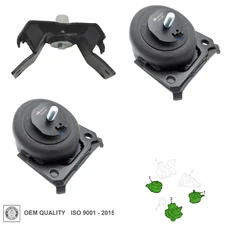 Engine Mount Set (3) Front  & Rear Toyota FJ CRUISER 2007 - 2011 4WD OE Quality 
