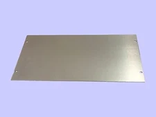 19" 4U Brushed Aluminum Rack Panel 50-1907C Clear Anodized Par Metal