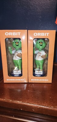 2022 Houston Astros Orbit Bobblehead SGA 4/24/2022 Mascot Corpus Christi Hooks