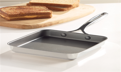 Princess House Culinario Series Healthy Small Square Griddle (5617