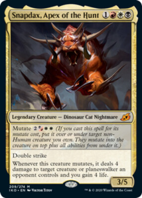 [1x] Snapdax, Apex of the Hunt Near Mint, English Ikoria: Lair of ...