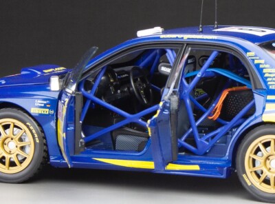 Sunstar 5581 1/18 Subaru Impreza WRC07 6 C.Atkinson/S.Prevot 3th