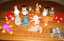 15 Vintage TY ORIGINAL BEANIE BABIES  Buy 1-Some-All VGUC L2
