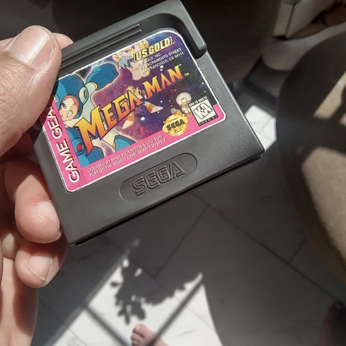 Mega Man Megaman Sega Game Gear Capcom Cartridge & Case Authentic!