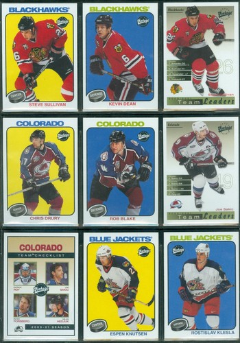 2001-02 UPPER DECK VINTAGE NHL HOCKEY CARD 1-300 SEE LIST - Picture 43 of 200