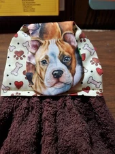 Set of 2 Handmade Hanging Kitchen Towels