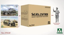 TAKOM 2194W 1/35 Sd.Kfz.250 Box (TKO2184 +TKO2194 +TKO1022 1/16） Limited Ver.