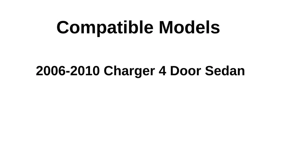 Fits 2006-2010 Dodge Charger Back Window Back Glass Heated Foto 3 de 4