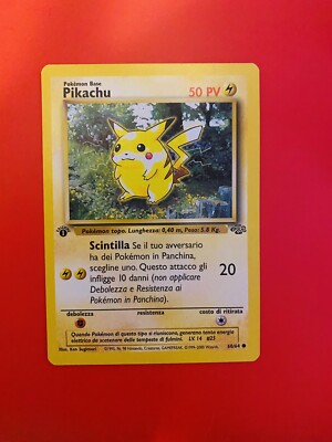 ピカチュウ 4枚セット　レッドチーク英語版　Red Cheeks Pikachu Pikachu [1st Edition Red Cheeks] #58 Prices | Pokemon Base