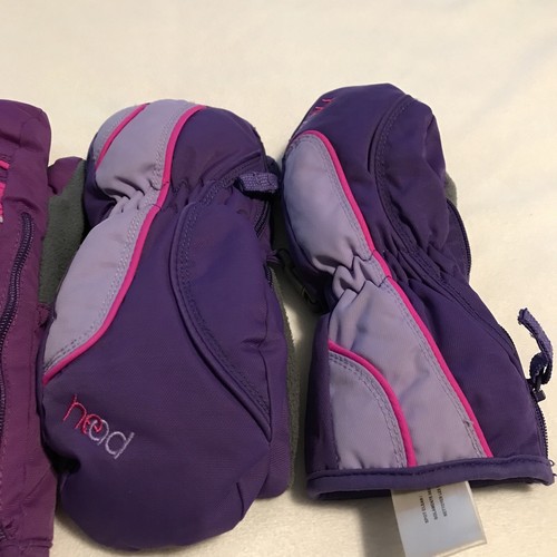kids Head snow mittens 2 pairs size S/P/P - Picture 3 of 12