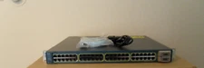 CISCO WS-C3560E-48TD-S 48-Port Gigabit Layer 3 Switch 2x10Gig ios-15.0.tar 3560E