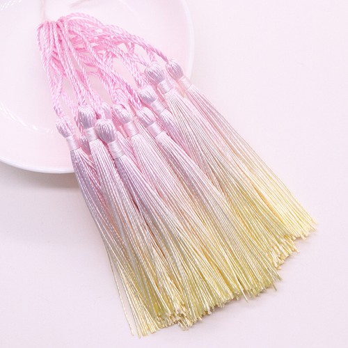 8X Gradient Fringe Tassel Sewing Accessory Hanging Crafts Trim Pendant Bookmark - Picture 15 of 26