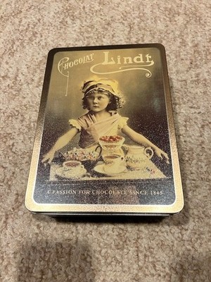 Lindt Swiss Premium Chocolate Tin A Passion For Chocolate Since 1845 Vintage