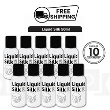10 PACK x Liquid Silk lubricant Water based Bodywise Luxury lube 50ml / 1.69oz