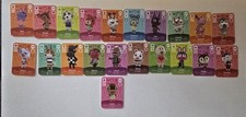 Animal Crossing Mini NFC Cards Lot of 105 Series 1  4 Assortment