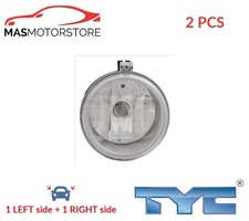 FOG LIGHT LAMP PAIR TYC 19-11039-00-9 2PCS P NEW OE REPLACEMENT