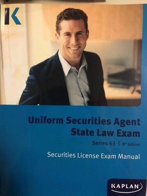 Uniform Securities Agent State Law Exam Series 63,